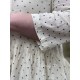 dress 55834 GERTRUD Blue polka dots cotton voile Ewa i Walla - 27