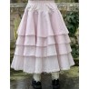 skirt / petticoat 22231 TINE Pink hard voile Ewa i Walla - 3