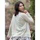 long sleeves T-shirt 44977 LYDIA Soft mint jersey Ewa i Walla - 18