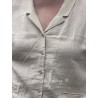 blouse 44954 IRIS Bone white linen Ewa i Walla - 22