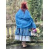 écharpe 77592 JUDY gaze de coton Bleu foncé Ewa i Walla - 6