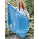 scarf 77592 JUDY Dark blue cotton gauze Ewa i Walla - 7