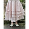 skirt / petticoat 22231 TINE Pink hard voile Ewa i Walla - 11