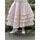 skirt / petticoat 22231 TINE Pink hard voile Ewa i Walla - 12