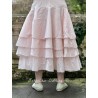 skirt / petticoat 22231 TINE Pink hard voile Ewa i Walla - 13