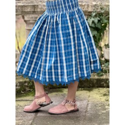 skirt 22217 LISA Checked cotton Ewa i Walla - 8