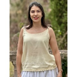 tank 33375 NORA Vanilla natural viscose Ewa i Walla - 1