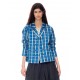 jacket 66752 BETTY Checked cotton Ewa i Walla - 2