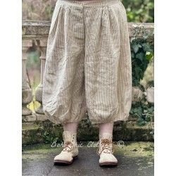 britches Amabel in Moss Pinstripe Magnolia Pearl - 1