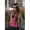 veste longue Haven in Oz Ombre Magnolia Pearl - 56