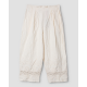 pants 11396 AMINA Cream greig cotton Ewa i Walla - 13