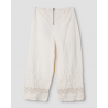 pantalon 11396 AMINA coton Crème Ewa i Walla - 14