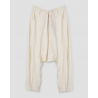 pantalon sarouel 11409 MAJVI lin Bone white Ewa i Walla - 13