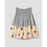 skirt 22212 MILLA Blue striped cotton Ewa i Walla - 16