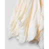 skirt 22218 KIORA Vanilla striped cotton voile Ewa i Walla - 15