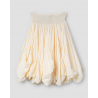 skirt 22218 KIORA Vanilla striped cotton voile Ewa i Walla - 13