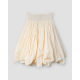 skirt 22218 KIORA Vanilla striped cotton voile Ewa i Walla - 14