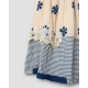 skirt 22221 INGRID Blue flower cotton Ewa i Walla - 12