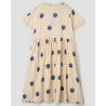 dress 55846 SOLBRITT Blue flower cotton Ewa i Walla - 15