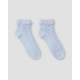 socks 77594 ETHEL Ice blue knitted cotton Ewa i Walla - 4