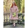 dress tunic LIME Vintage pink liberty cotton Les Ours - 4