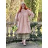 dress tunic LIME Vintage pink liberty cotton Les Ours - 3