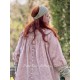 dress tunic LIME Vintage pink liberty cotton Les Ours - 8