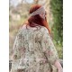 dress tunic LIME Almond floral cotton voile Les Ours - 5