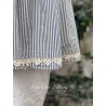 tunic 44959 CAMILLA Blue striped cotton Ewa i Walla - 19