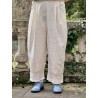 pants 11396 AMINA Cream greig cotton Ewa i Walla - 2