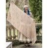 écharpe PAULINE voile de coton Liberty beige rosé Les Ours - 4