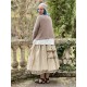 skirt FRAMBOISE Striped linen Les Ours - 5