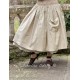 skirt FRAMBOISE Striped linen Les Ours - 2