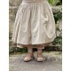 skirt FRAMBOISE Striped linen Les Ours - 6