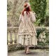 skirt FRAMBOISE Striped linen Les Ours - 10