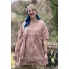 dress tunic ROSELLE Vintage pink liberty cotton Les Ours - 6