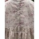 robe tunique ROSELLE coton Liberty beige rosé Les Ours - 18