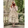 robe tunique ROSELLE coton Liberty beige rosé Les Ours - 15