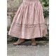 skirt AMANDE Vintage pink liberty cotton Les Ours - 7