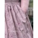 skirt AMANDE Vintage pink liberty cotton Les Ours - 27