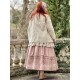 skirt AMANDE Vintage pink liberty cotton Les Ours - 10
