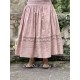 skirt AMANDE Vintage pink liberty cotton Les Ours - 6