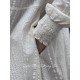 dress / wrap jacket LOUISE Ecru waffle cotton Les Ours - 17