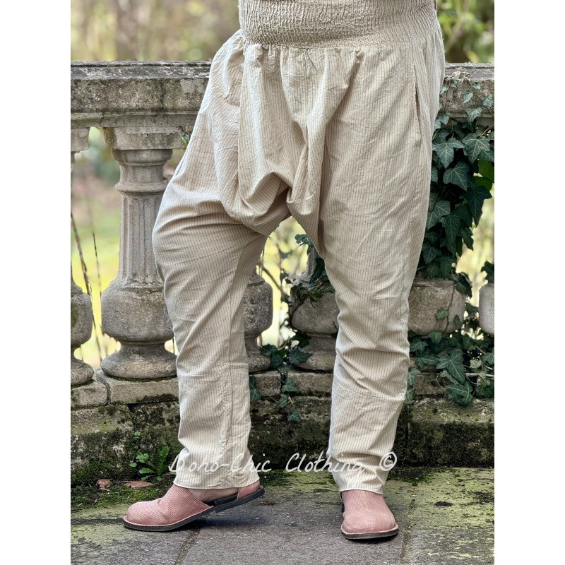 Bohemian Linen Harem Pants