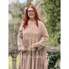 robe AMIA coton gaufré Liberty vieux rose Les Ours - 9