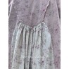 dress PASSION Vintage pink liberty and Pink beige liberty cotton Les Ours - 24