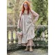 robe PASSION coton Liberty vieux rose et Liberty beige rosé Les Ours - 3