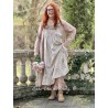 robe PASSION coton Liberty vieux rose et Liberty beige rosé Les Ours - 3