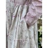 dress PASSION Vintage pink liberty and Pink beige liberty cotton Les Ours - 25