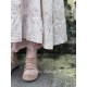 dress PASSION Vintage pink liberty and Pink beige liberty cotton Les Ours - 27